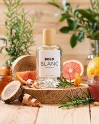 Bold Blanc for Him fragrance bottle, sleek design and modern packaging, ideal for men's scent collection.